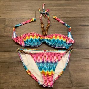🚨4/$20 OP Bikini‎ Top Size M7-9 Bottom Large